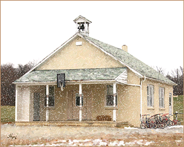 Amish School House -4x5-web